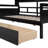 Twin Size Daybed with Wood Slat Support, Side Shelves &amp; 2 Drawers - Espresso (No Box Spring Needed, Sturdy Frame)-1927521723-1927521725
