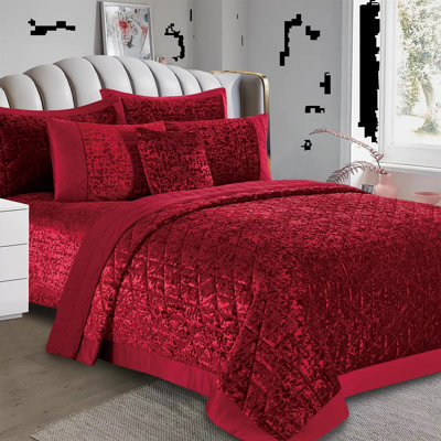 Polyester Bedspread with Pillow Shams Included