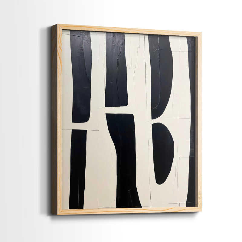 "ABSTRACT Series DCL XXXVI" par J Paul, Naturel / naturel, H 11 po x l 9 po