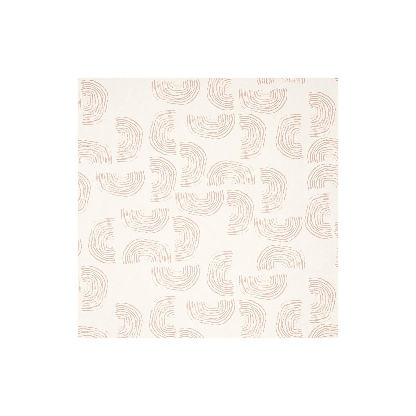 Schumacher x Caroline Z Hurley Quansoo Wallpaper, Coral Ivory