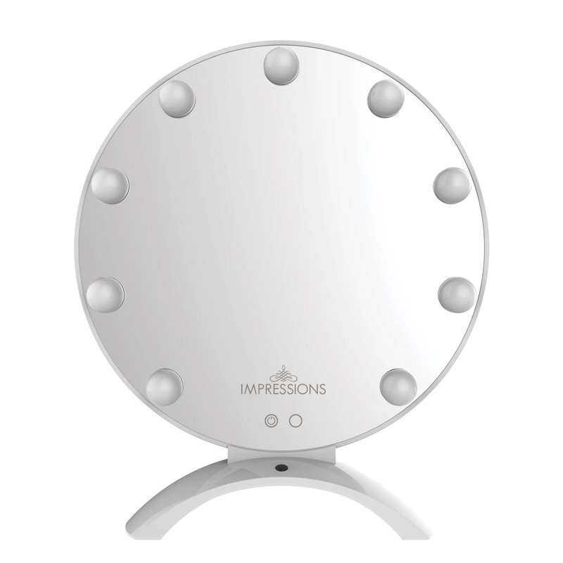 Miroir de bureau Hollywood Soleil Duo Tone