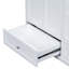 Meuble-lavabo moderne simple avec lavabo, chargement USB, 2 portes et 3 tiroirs-1292038762