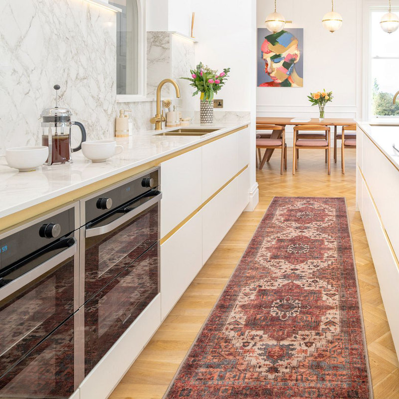 Vintage Look Area Rug, Runner 60 x 240 cm