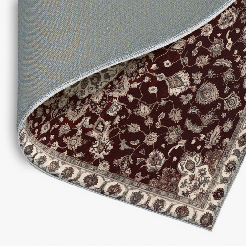 Tapis turc intérieur et extérieur gris, Rectangulaire 2 pi x 3 pi