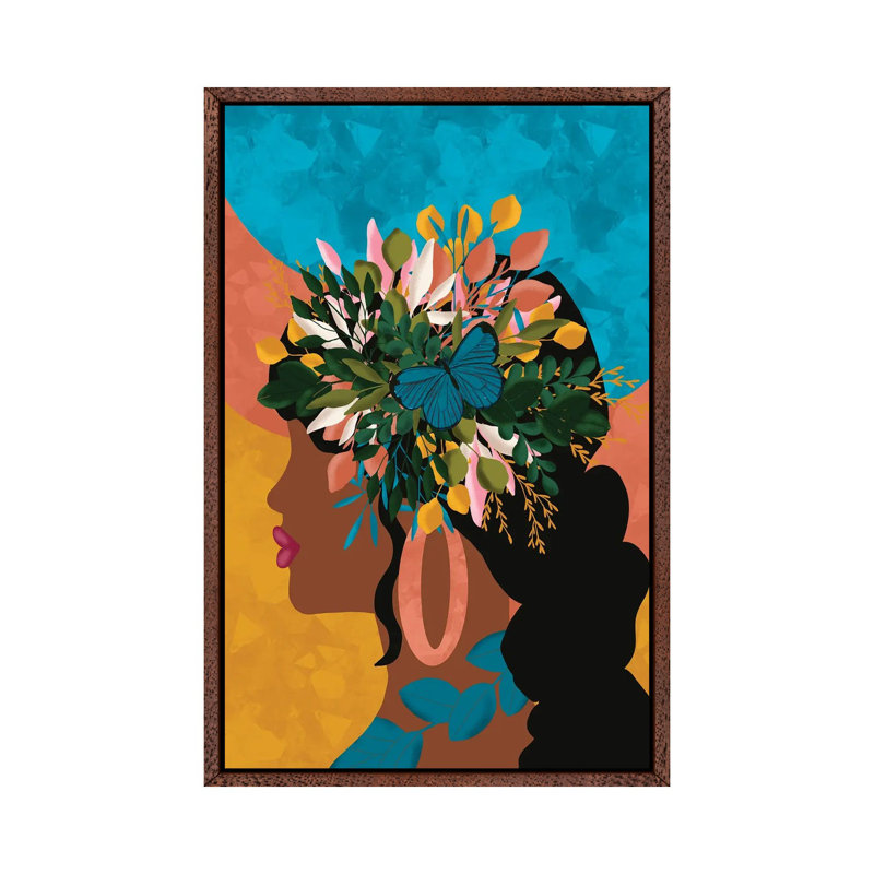 Blooming by Sagmoon Paper Co. - Floater Frame Gallery-Wrapped Canvas Giclée on Canvas