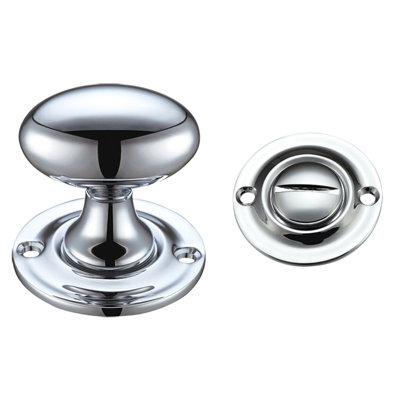 Oval Thumb Turn with Coin Release Rosette