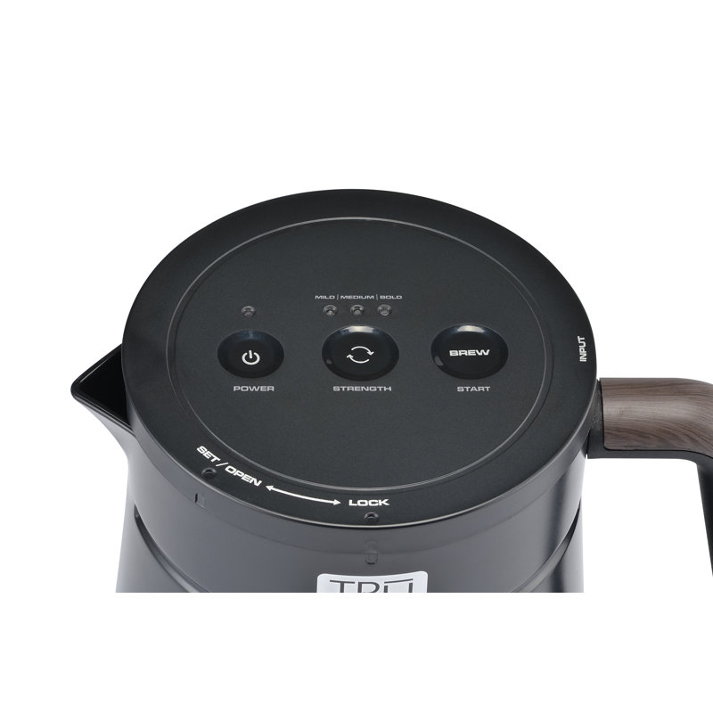 TRU Black BPA-Free Rapid Cold Brew Coffee Maker