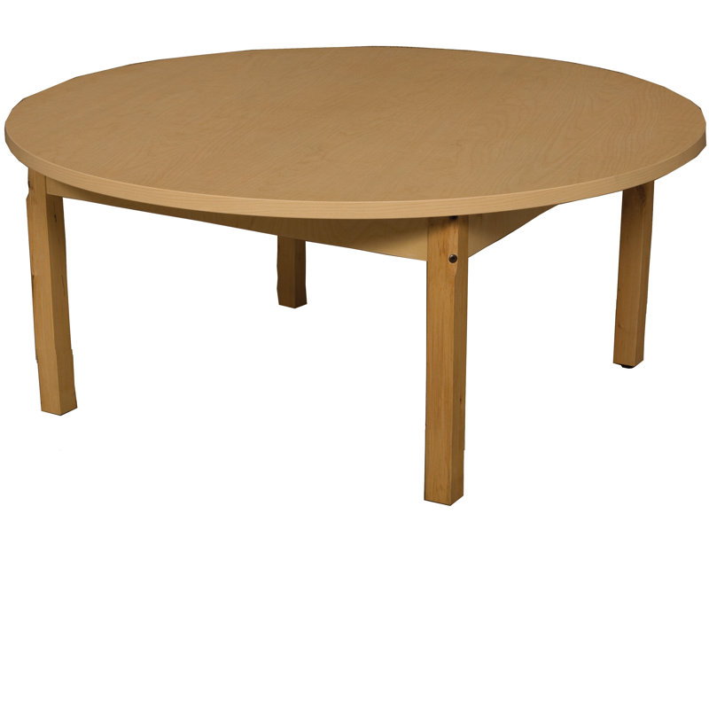 Table ronde ronde haute, H 15 po x l 48 po x P 48 po