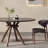 High-end modern practical dining table and chairs