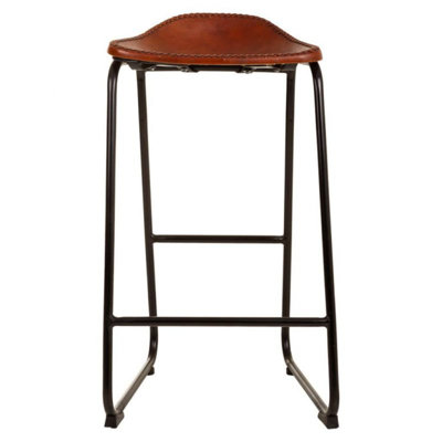 Bar Stool with Steel Frame