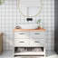 Abin 100cm Solid Wood Bathroom Vanity Top-823112128