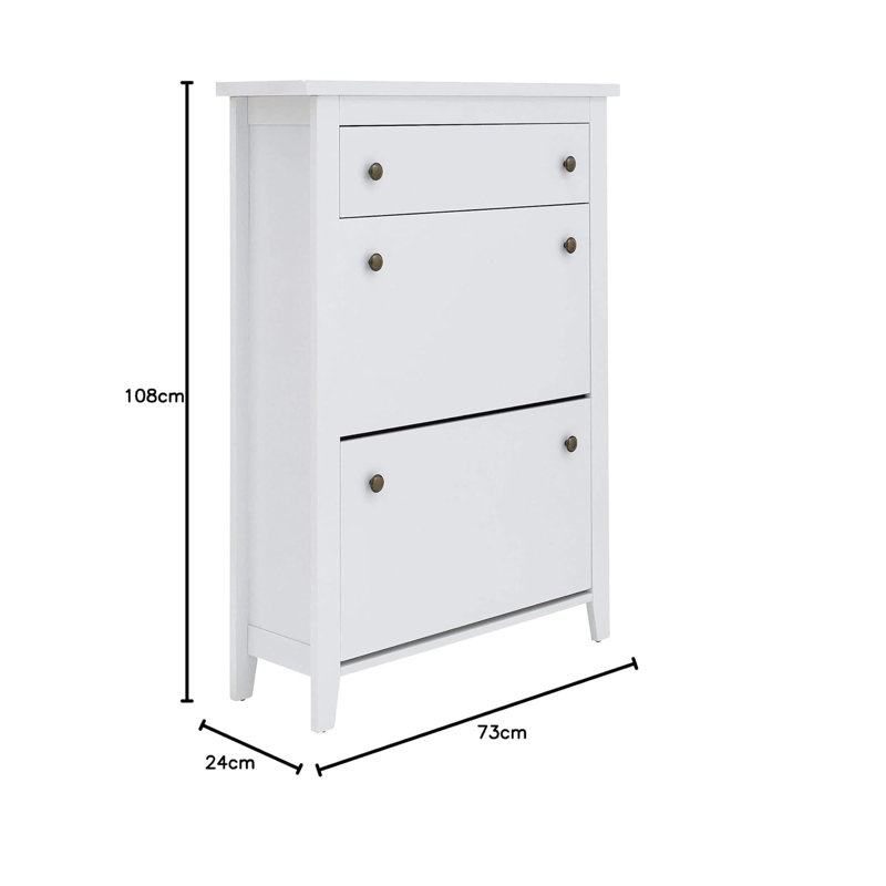 12 Pair Shoe Storage Cabinet