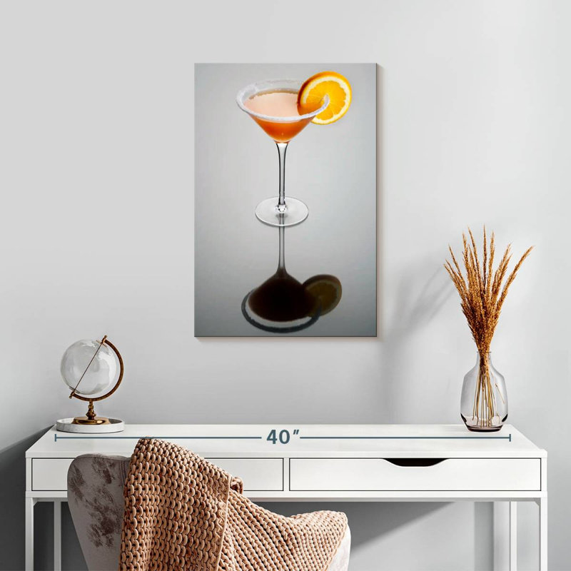 Yarlin Sidecar Cocktail, 24" H x 16" W