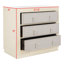 Commode décorative cloutée 3 tiroirs-26010212