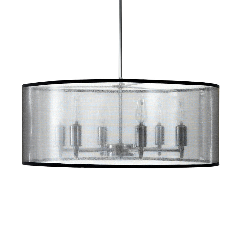 Luella 6 - Light Drum Chandelier