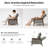 Zero gravity Recliners adjustable 90-143° chair