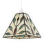 18 cm H Empire Glass Pendant Shade ( No Direct Attachment Method ) in White