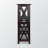 Dickie 24 Bottle Storage Wine Rack in Espresso Finish, 35.53" H X 28.5" W X 13.27" D