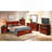 Traditional Cherry Storage Bed With Elegance
