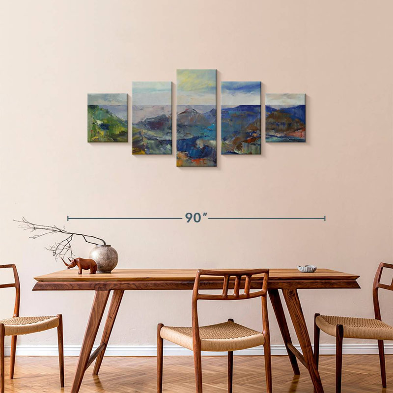 Grand Canyon Vibrant, 34" H x 74" W