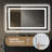 48X32 Inch Frameless LED Bathroom Mirror-281223473