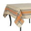 French Home Linen Boulevard Tablecloth - Tan, Terracotta and Chocolate-82575975