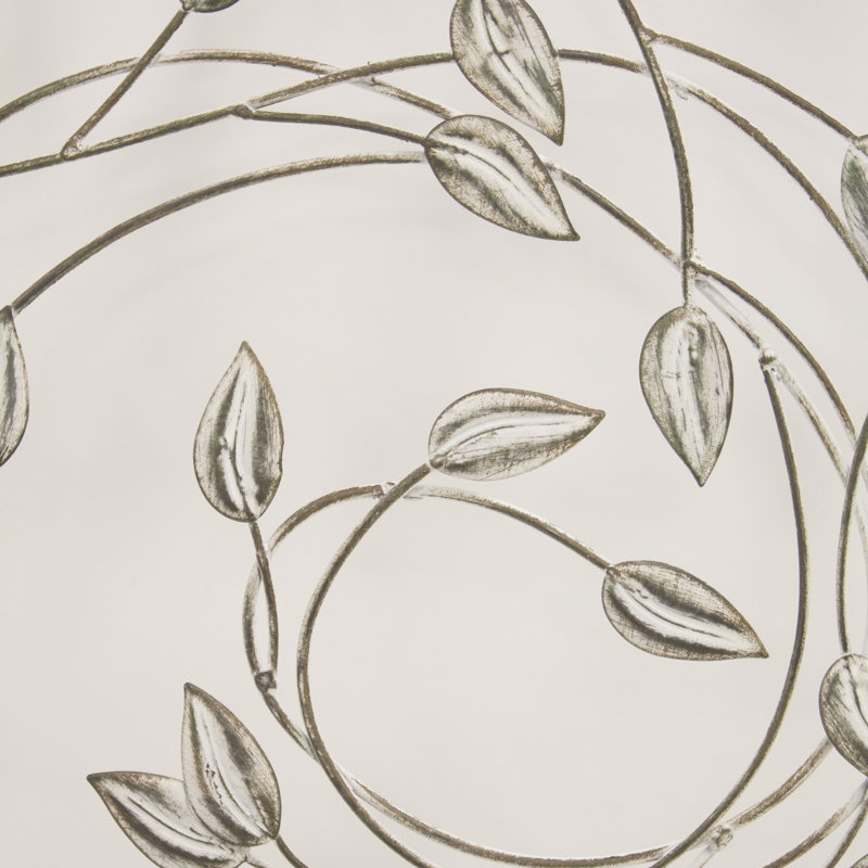 Glam Plants & Flowers Wall Decor on Metal