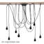 Sechrist 8 - Light Black Cluster Pendant