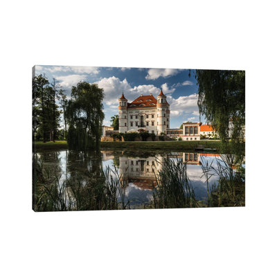 Poland, Wojanow Palace by Mikolaj Gospodarek - Wrapped Canvas Photograph