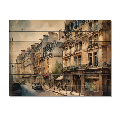 Aquarelle de Paris, France II