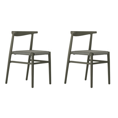 Ensemble de 2 chaises empilables Joi