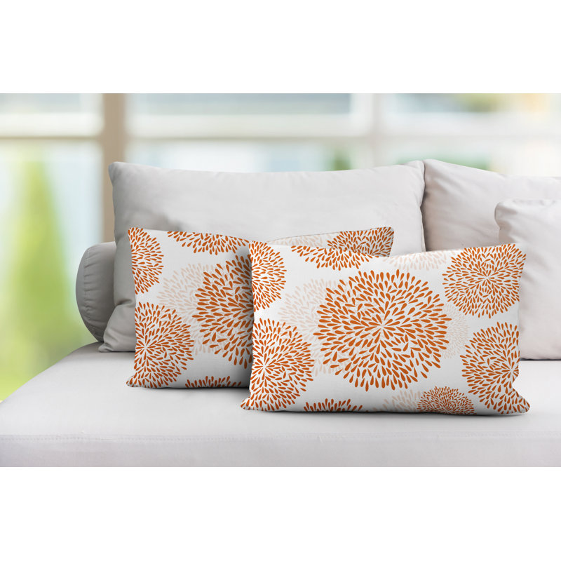 Coussin Confetti, Orange