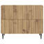 62cm W Manufactured Wood Bedside Table-1242050179
