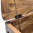 Agarwal Solid Acacia Trunk Coffee Table with Storage