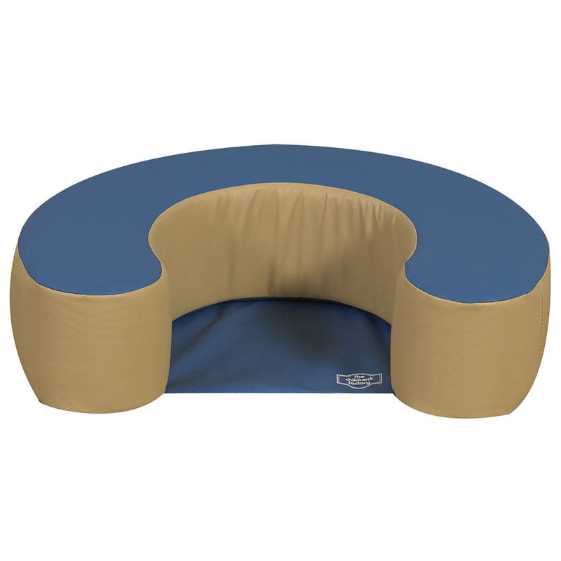 Siège de fantaisie pour enfants, Bleu / amande