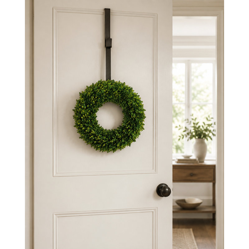 Boxwood Wreath, 16" H x 16" W x 2.75" D