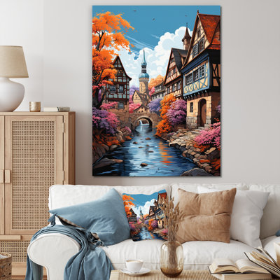 " Germany Bambergs Old Town I " Color Photography Print