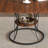43" To 59" Farmhouse Expandable Round Dining Table For 4-6