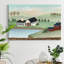 « Folk Church scene III », reproduction d’art sur toile tendue-1938262477