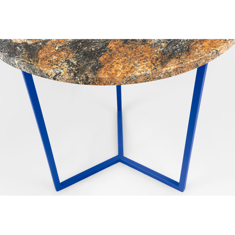 Frame End Table, Blue