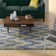 Conroy Geometric Handmade Tufted Ivory/Gray/Green Area Rug
