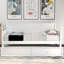 Lit de jour simple en bois avec lit gigogne simple (lit de jour)