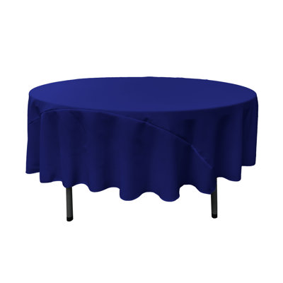 Fisher Solid Color Round Tablecloth