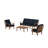 Oxford 4-Piece Deep Seating Set with Sofa-127791897-88752648