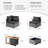 Wyckhoffe Wicker 6 - Person Modular Patio Conversation Set with Cushions-307615266