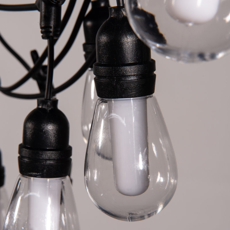 Guirlande de 24 ampoules d'extérieur 24 pi (connectable d'un bout à l'autre)