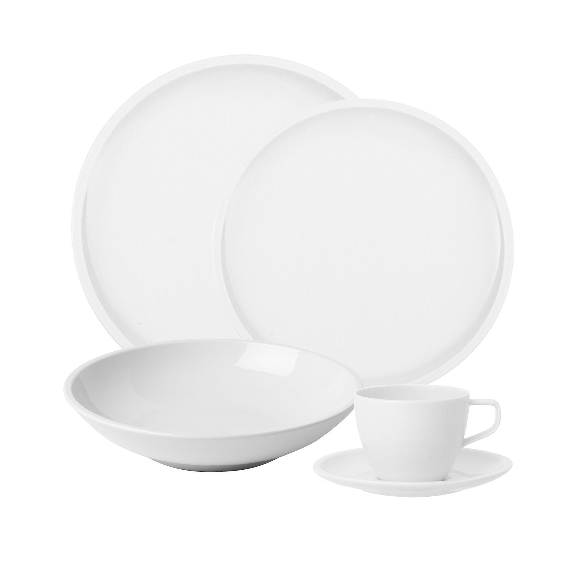 Villeroy & Boch Artesano Original Juego de Vajilla de 30 Piezas, Servicio para 6, Blanco Crema 3