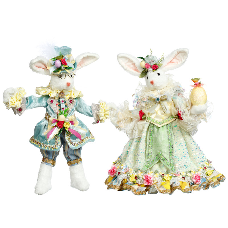 Mr & Mrs Peter Rabbit, Small - 13 Inches Set Of 2