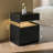 Modern LED Nightstand With 3 Drawers - Bedside Table With Soft Glow Lighting-1284056832