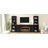 3-Piece Entertainment Center With Mantel - Electric Fireplace Heater For Tvs Up To 70", Walnut Tv Stand Set With Storage, Farmhouse Tv Cabinet With Bookshelves-400717231